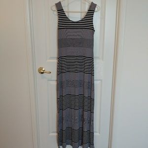Merona Striped Maxi Dress